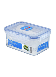 Lock & Lock Classics Square Food Container With Lid, 600ml, Clear