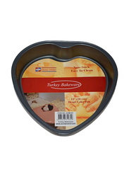 Home Maker 28cm Heart Shape Non-Stick Baking Pan, Black