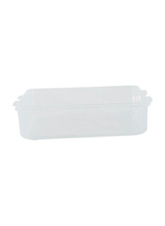 Lock & Lock Classic Rectangular Food Container, HPL815, 550ml, Clear/Blue