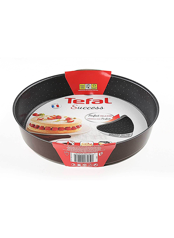 Tefal 26cm Success Perfect Bake Round Cake Pan, Brown