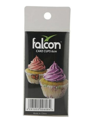 Falcon 6cm 200-Piece Round Floral Printed Cake Cups, Multicolour