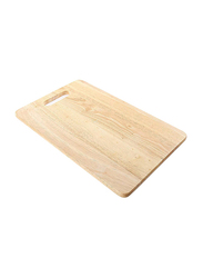 WTL Rectangular Wooden Cutting Board, 25 x 39 x 1.5cm, Beige