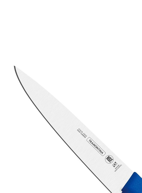 Tramontina 6-Inch Meat Knife, Be-24620/116, Blue/Silver