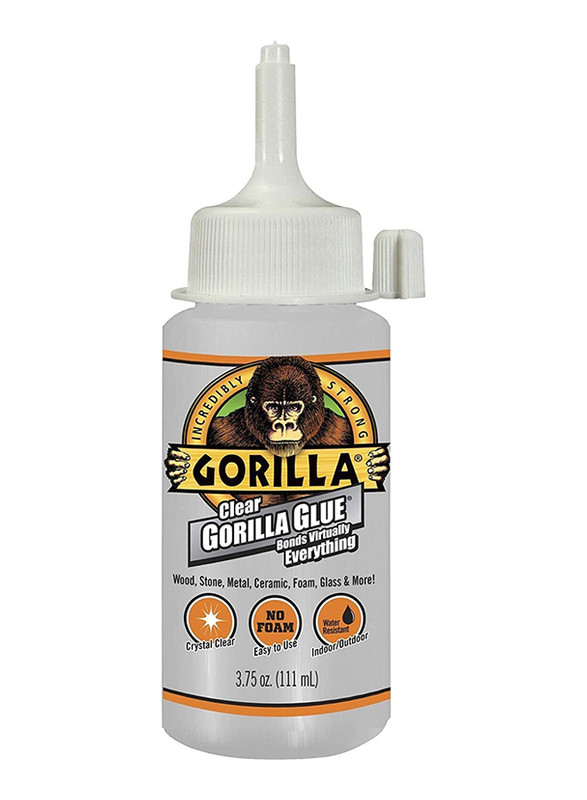 Gorilla Clear Glue, 3.75oz, Clear