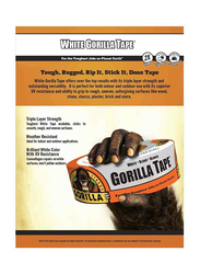 Gorilla 10 Yards Tape, White