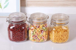 Star Cook Airtight Glass Canister Set, 3 x 750ml, Clear