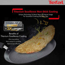 Tefal 25cm G6 Unlimited Induction Pancake Pan, Black