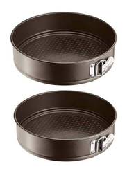 Tefal 2-Piece Non-Stick Easy Grip Springform Pan, Black