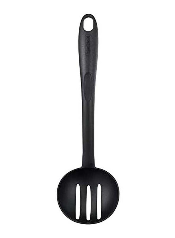 Tefal Bienvenue Slotted Spoon, Black