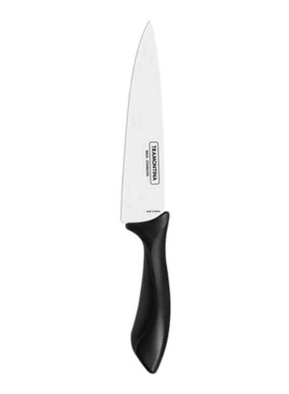 Tramontina 17cm Affilata Utility Knife, Black/Silver