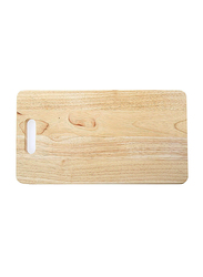 WTL Rectangular Wooden Cutting Board, 44 x 24 x 1.5cm, Beige