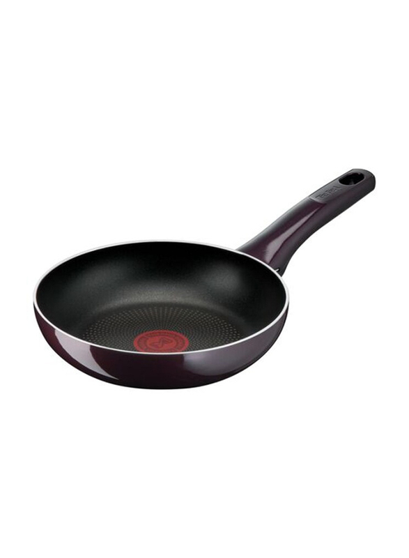Tefal 20cm G6 Non-Stick Resist Intense Fry Pan, Red/Black
