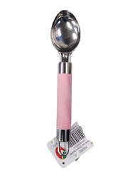 Elegante Ice Cream Spoon, Pink/Silver