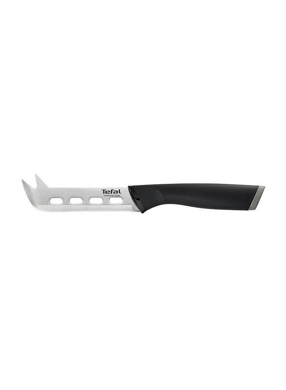 Tefal 12cm Comfort Cheese Knife with Case, Black/Grey