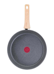 Tefal 22cm Natural Force Frypan, Black/Beige