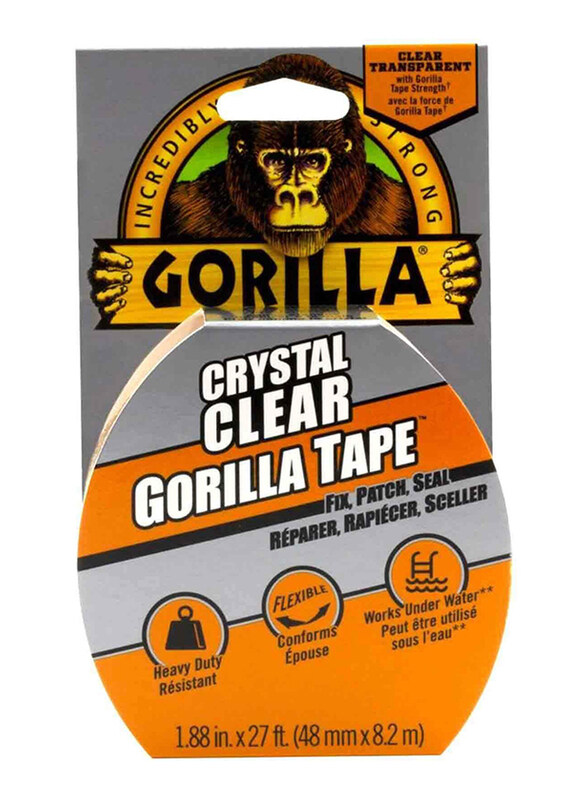 

Gorilla 9 Yards Crystal Tape, Clear