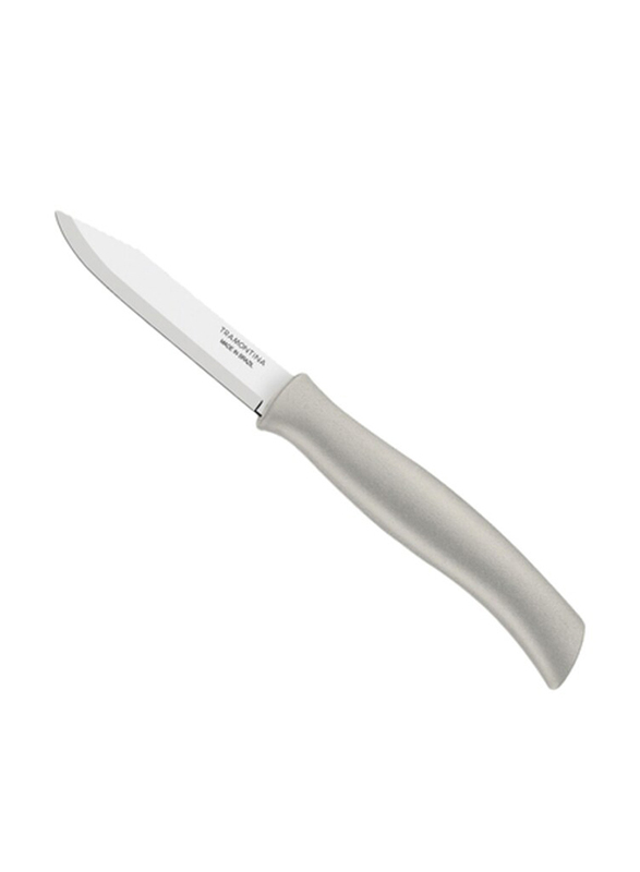 Tramontina 7.5cm Athus Paring Knife, 23080103, White/Silver