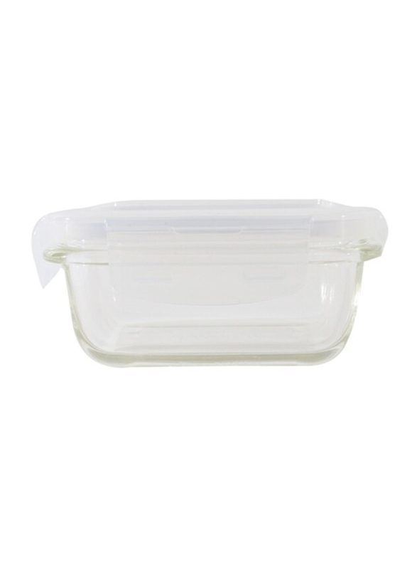 Lock & Lock Boroseal Oven Glass Rectangular Container, LLG413, 160ml, Clear