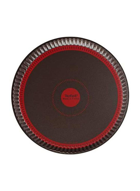 Tefal 33cm Perfect Bake Aluminium Fluted Tart, Brown