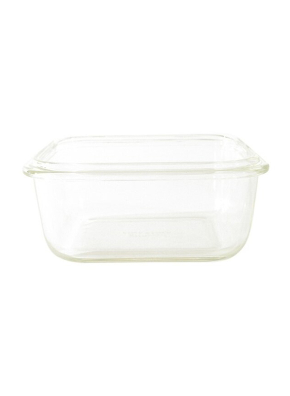 Lock & Lock Boroseal Oven Glass Square Container, LLG215, 540ml, Clear