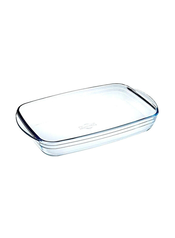 

Ocuisine 2.6Ltr Rectangular Roaster Medium, 35x22cm, Clear