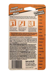 Gorilla Minis Original Glue, 4 x 3g, White