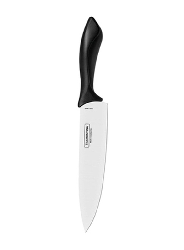 Tramontina 20cm Affilata Chef Knife, Black/Silver