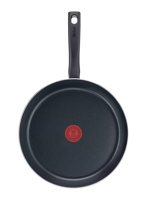 Tefal 32cm G6 Tempo Flame Fry Pan, Red/Black