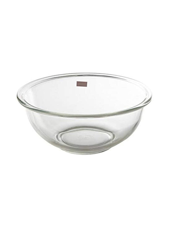 Lock & Lock 2.5 Ltr Round Mixing Bowl, Clear