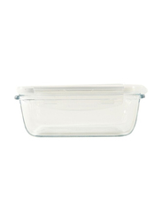 Lock & Lock Boroseal Oven Glass Rectangular Container, LLG424, 430ml, Clear