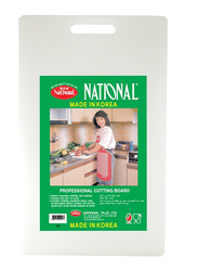 National Medium Professional Cutting Board, 410 x 250 x 20mm, White