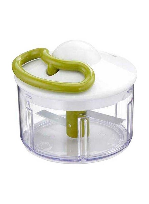 Tefal 500ml 5 Second Manual Vegetable Chopper, White/Green