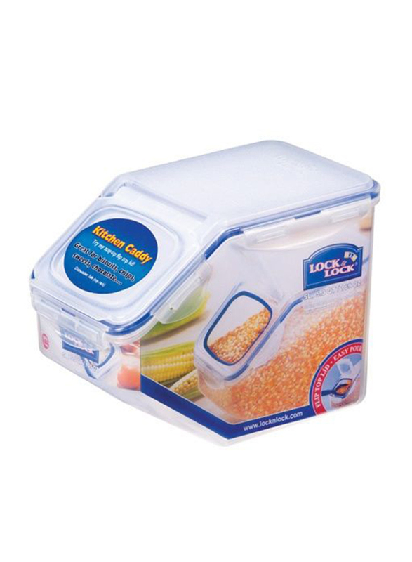 Lock & Lock Food Container With Lid, 5 Liters, Clear