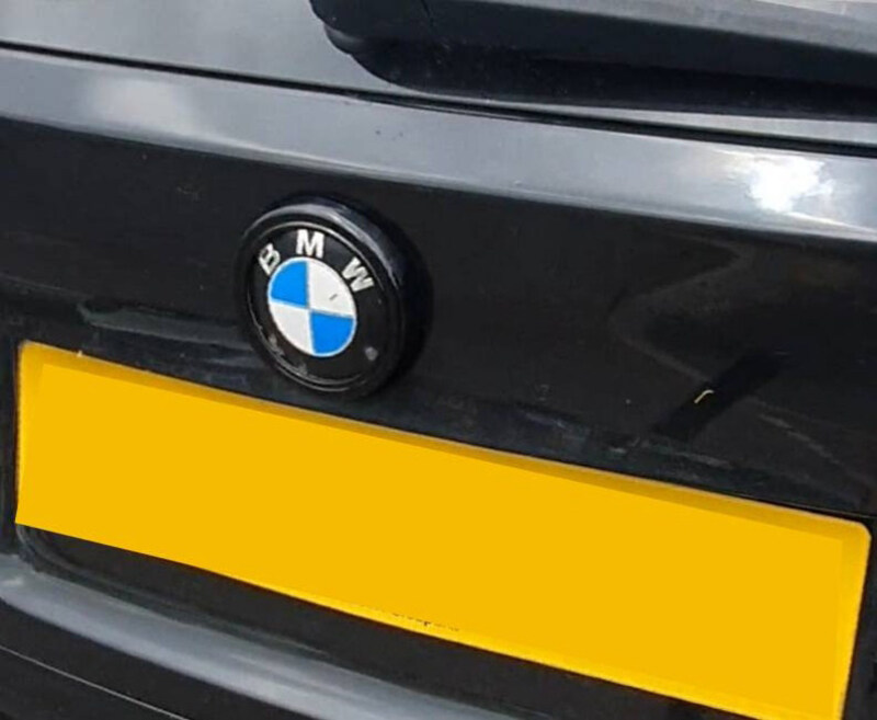 

Carbon My Ride BMW F15/F16 Rear Badge Ring Cover, Gloss Black