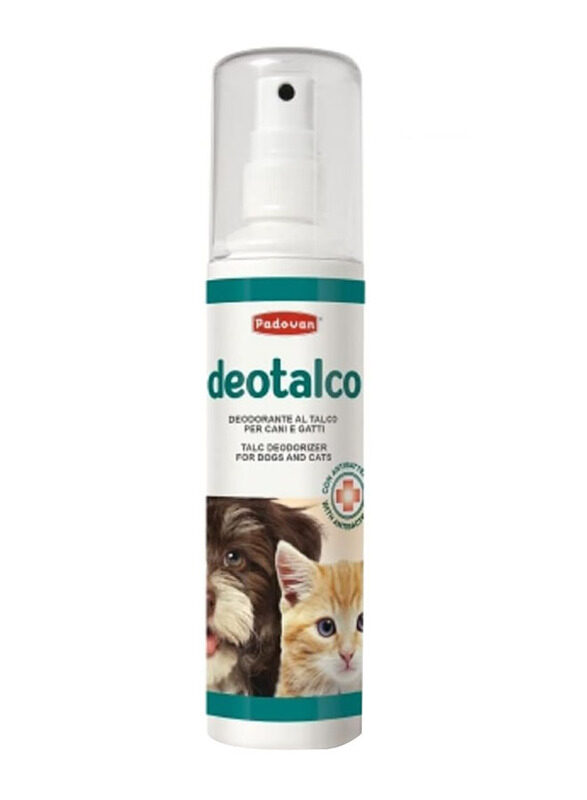 

Padovan Pet Deo Talco Deodorant, 125ml, Multicolour