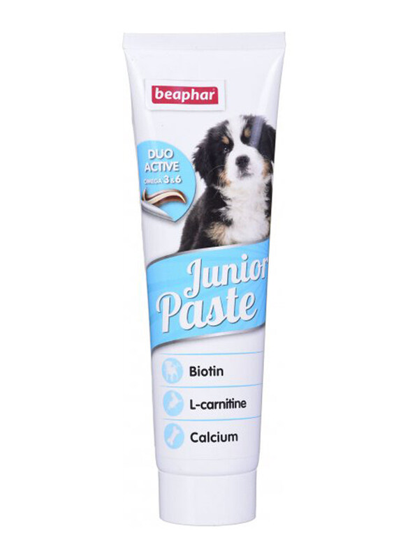 

Beaphar Duo Active Multi Vitamin Paste for Junior Dogs, 4 x 2.5ml, Multicolour