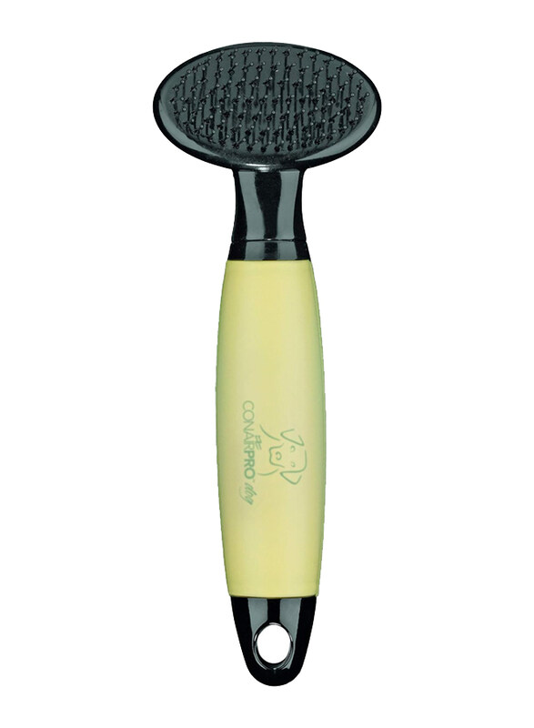 

Conair Pro Dog Slicker Brush, Small, Yellow/Black
