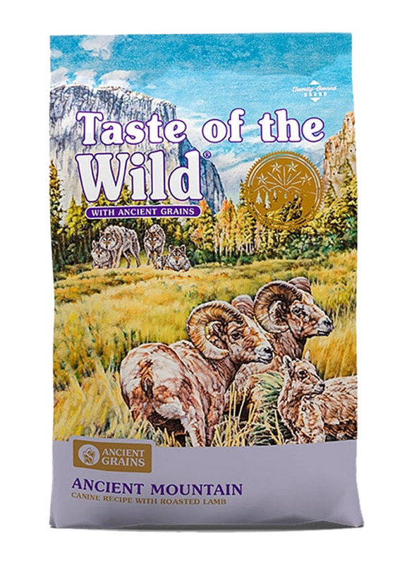 Taste of the Wild Ancient Mountain with Grains & Roasted Lamb Dry Dog Food, 2.27 Kg