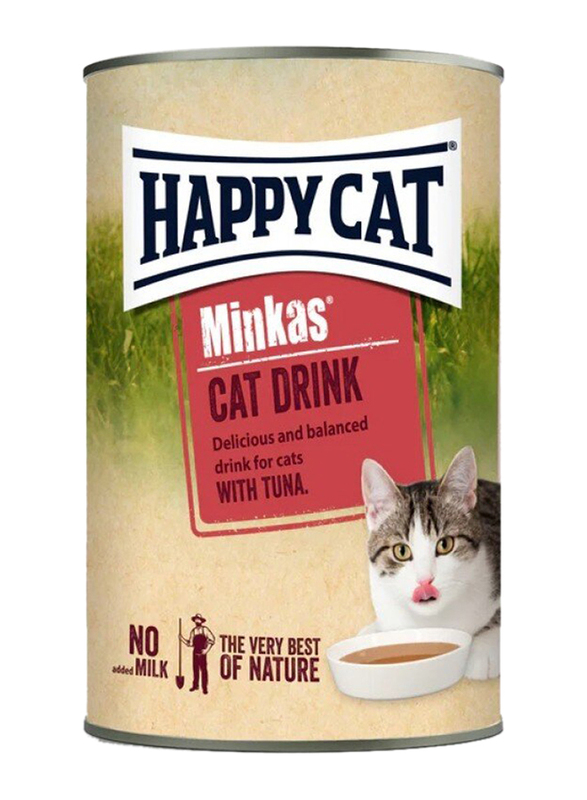 Happy Cat Minkas Tuna Drink Wet Cats Food, 135ml