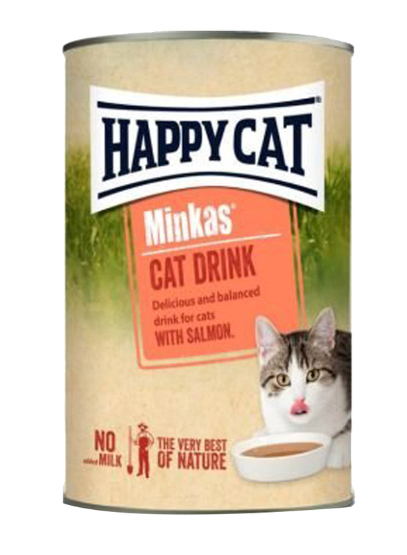 Happy Cat Minkas Drink Salmon Wet Cats Food, 135ml