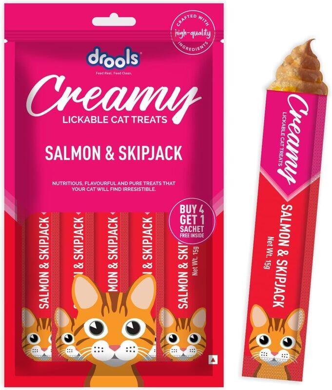 

drools creamy salmon&skipjack 75g