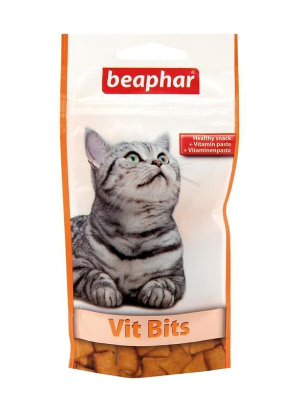 Beaphar Vit Bits Treats Dry Cat Food, 35g