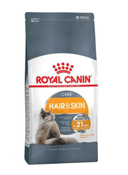 Royal Canin Feline Care Nutrition Hair & Skin Cat Dry Food for Healthy Shiny Coat, 4 Kg