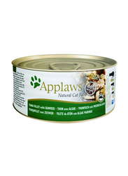 Applaws Tuna Fillet with Seaweed Cat Wet Food, 156g