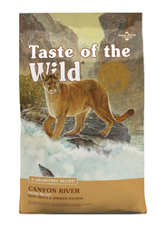 Taste of the Wild Canyon River Feline Formula with Trout and Smoked Salmon Dry Cat Food, 2.27 Kg
