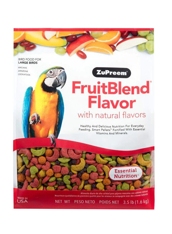 

Zupreem Fruit Blend Bird Dry Food with Natural Flavour, 1.6 Kg