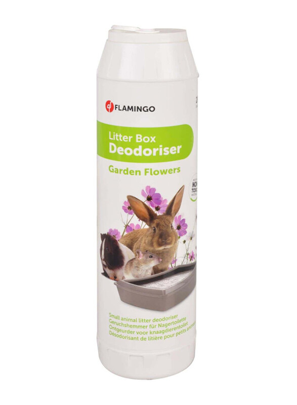 

Flamingo 750gm Rodent Litter Box Deodorizer Garden Flower Scent, Multicolour