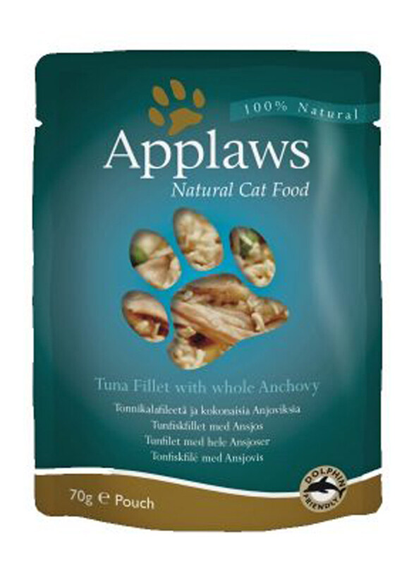 

Applaws Wet Cat Food with Tuna Fillet & Anchovy, 12 x 70g