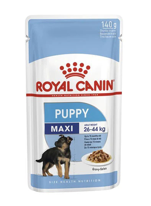 Royal Canin Health Nutrition for Puppies Wet Dog Food, 10 x 140g