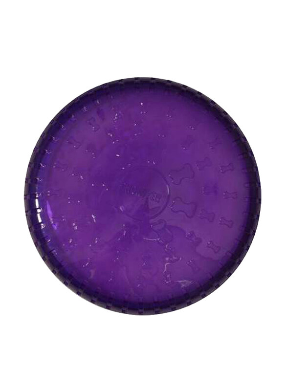 

Chomper Puppy Flying Saucer Disc for Dogs, Small, Purple